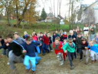 Tohle není Velká kunratická, nýbrž závod psích spřežení!